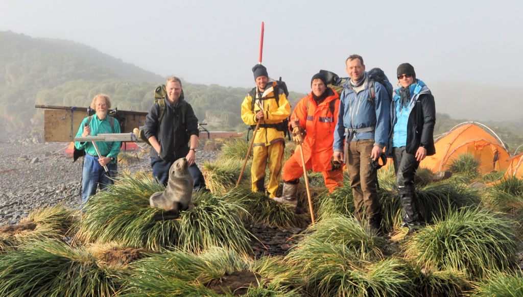 The international team of researchers from Germany, Denmark and UK (man, man, man, man, Mel).