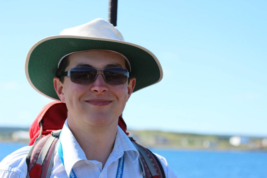 Jack Matthews in Newfoundland.