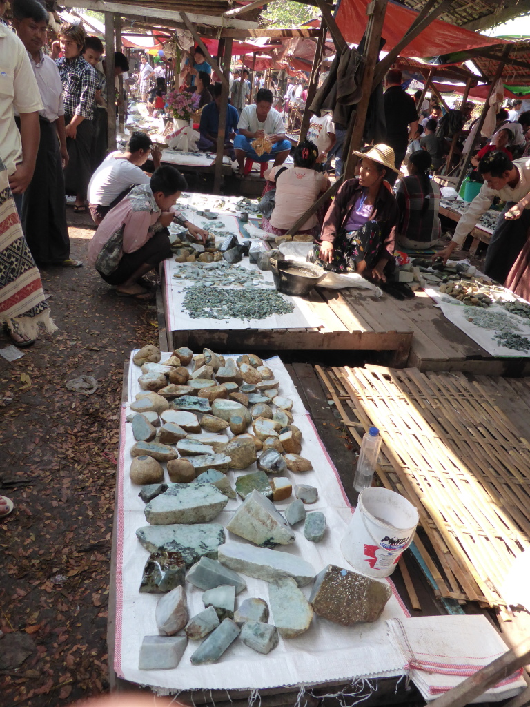 Mandalay Jade market.