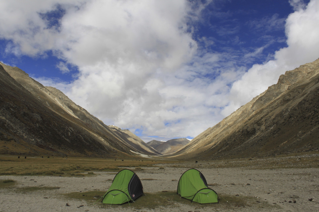 Vast landscapes made for some scenic campsites.