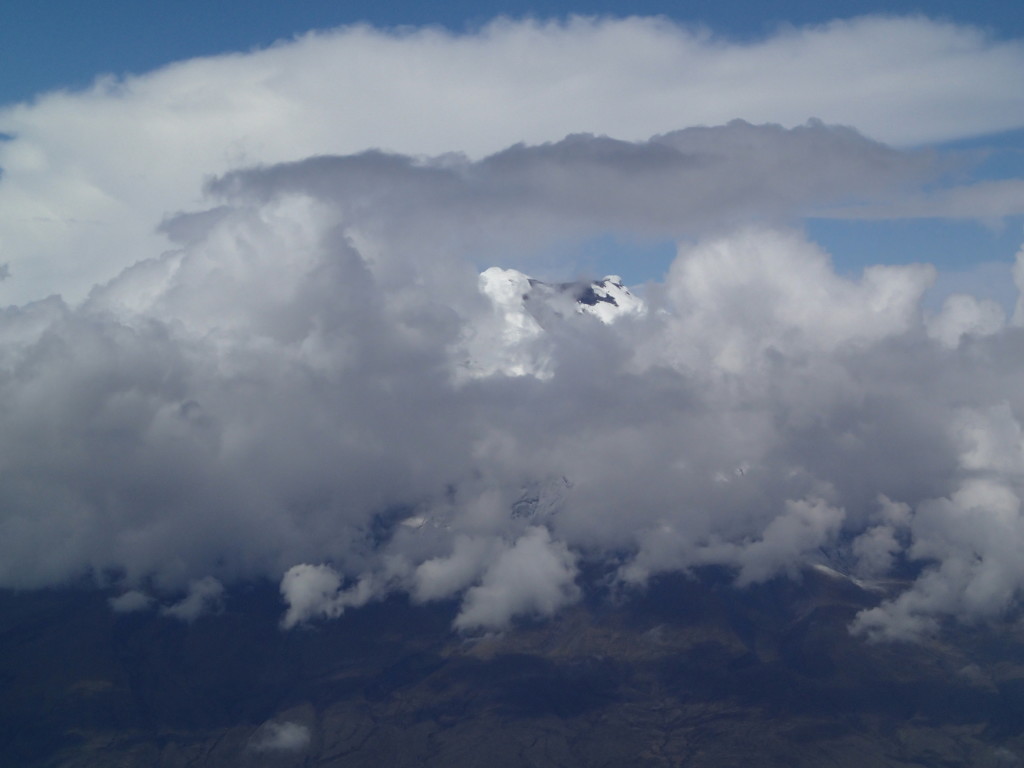 Chimborazo, the furthest point from the centre of the Earth