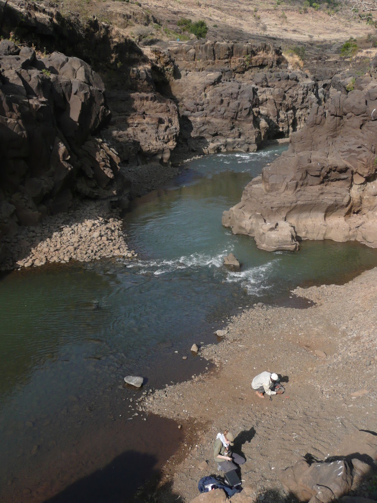 Blue Nile falls