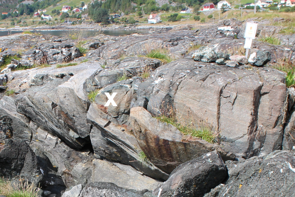 David Smith's coesite-eclogite locality at Grytting in Selje, Norway