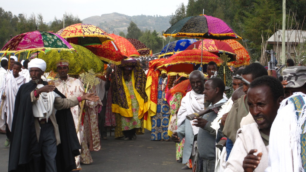 Road to Mekele during Epiphany