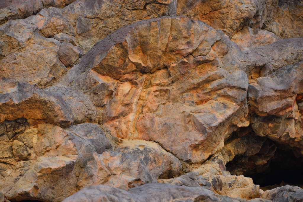 Cross section of a pillow.