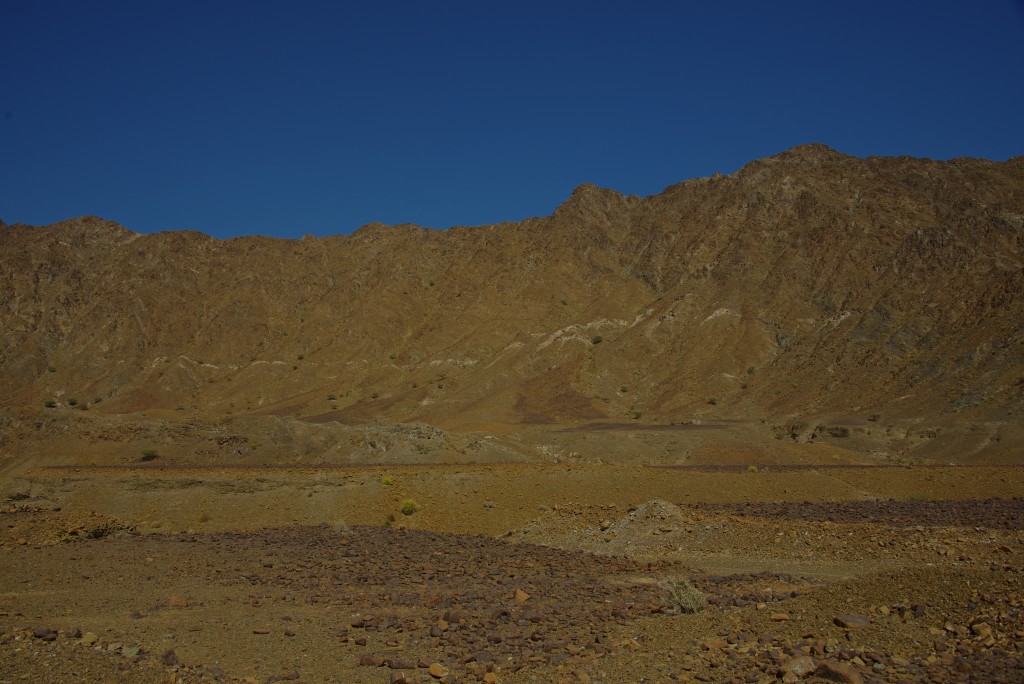 Streaked along many of the mountainsides were granite sills...