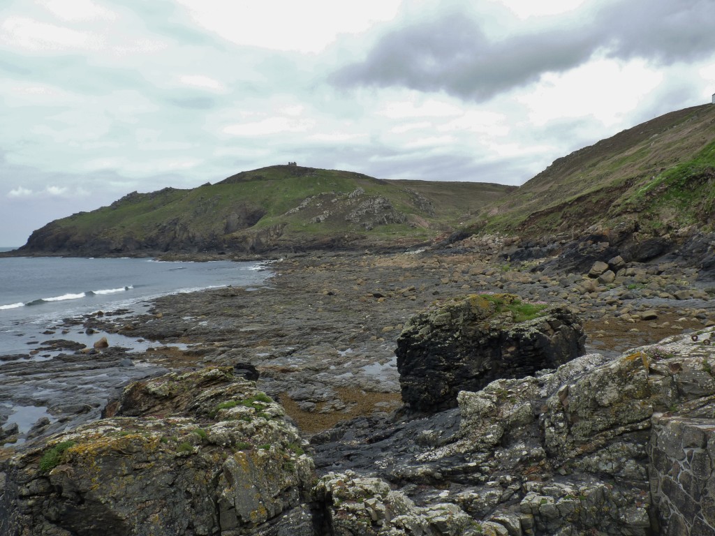 Porth Ledden looking towards the NNE