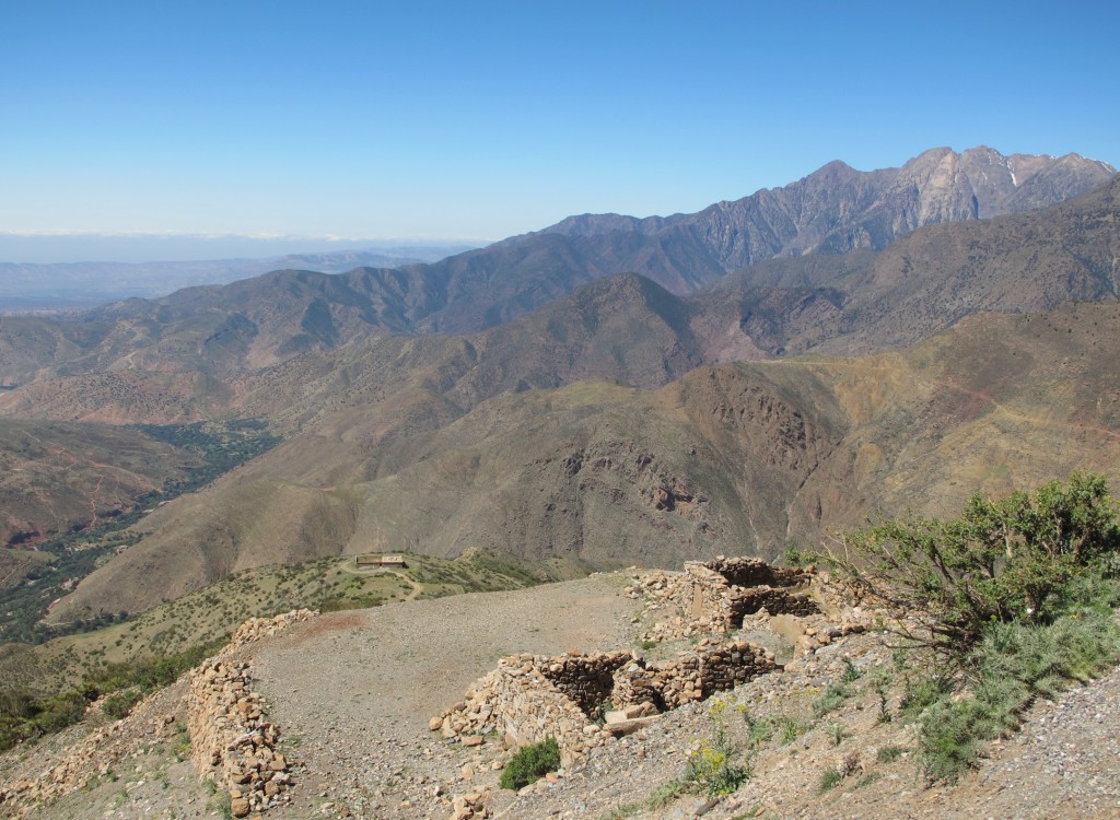 The High Atlas from the Tizi n'Test pass