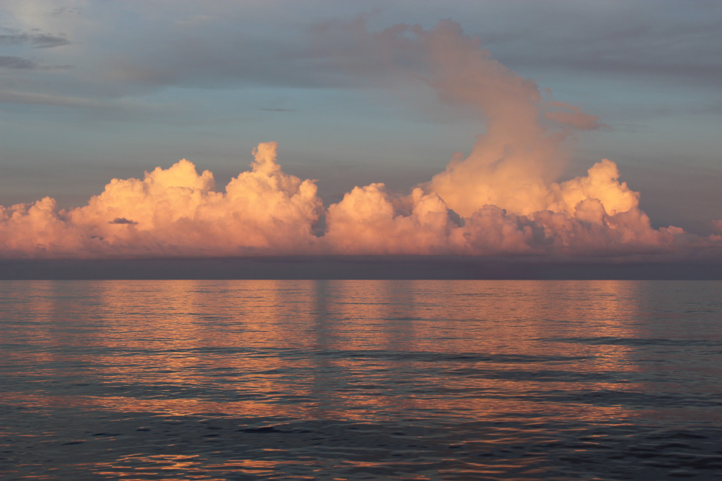 Another calm and beautiful day in the Andaman Sea