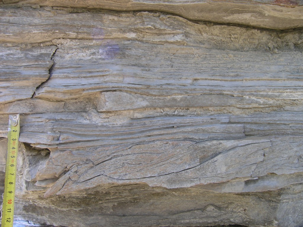 Soft sediment deformation in deltaic facies