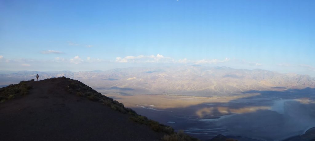 Death Valley at sunrise, from Dante’s Peak