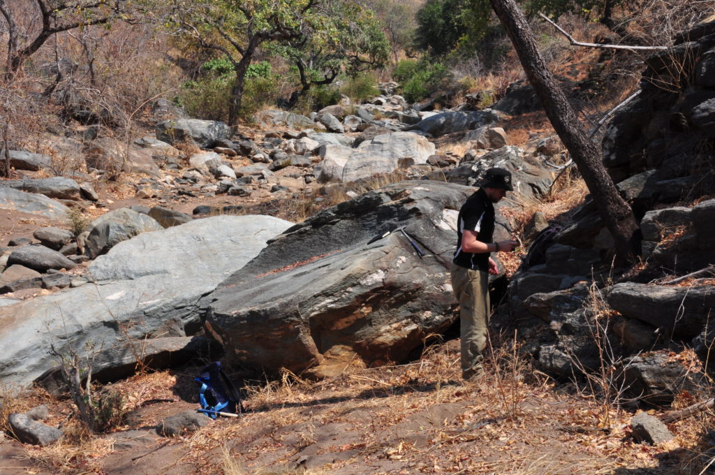 Investigating the geology exposed in the Lower Zambezi National Park