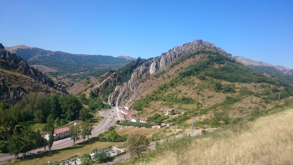 Figure 12 – Iconic limestone ridge of the area.