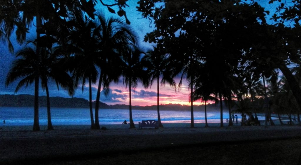 Pacific sunset, Playa Camaronal