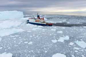 The B-44 Iceberg breaks off Anarctica with Thomas Ronge