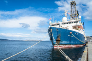 Fieldwork at Sea on IODP’s JOIDES Resolution with Lloyd White