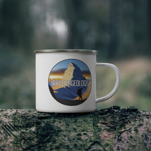 Enamel Camping Mug / Geologist / Geology / Geology Mug / Camping Mug / Gift for Geologist